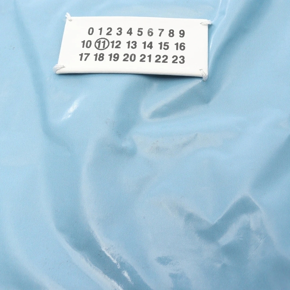 Maison Margiela FW18 Anime PVC Shopper Tote Light Blue Rare Archive NWT - Picture 6 of 11